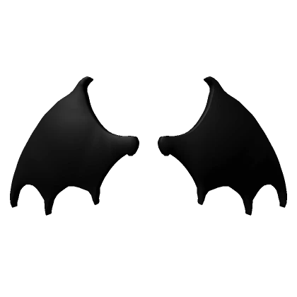 💯 Bat Wings (Black)