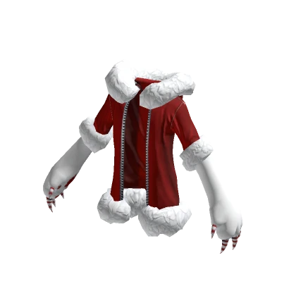 Monster Zip Up Santa