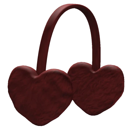 Red Heart Earmuffs