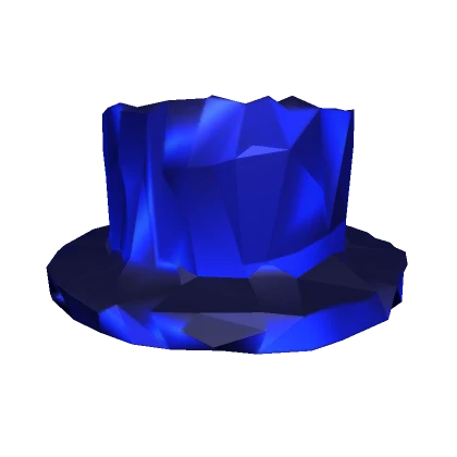 Dark Blue Crystalline Top Hat