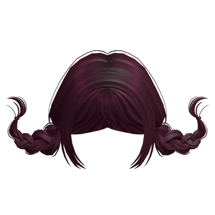 Kawaii Floating Braids (Plum)