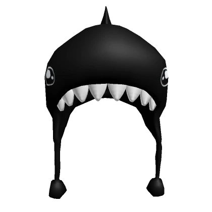 Cute Black Shark Beanie