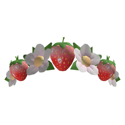 Strawberry Harvest Crown - Unripe Red