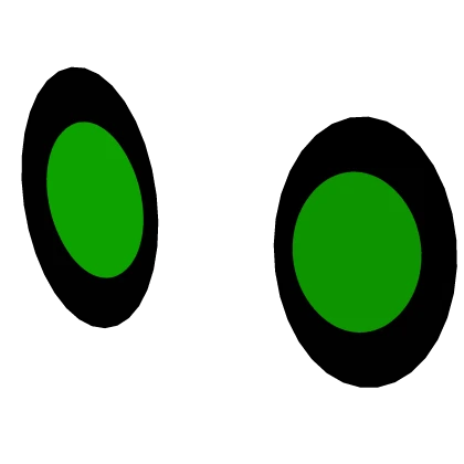 Mini Dark Cartoon Eyes - Green