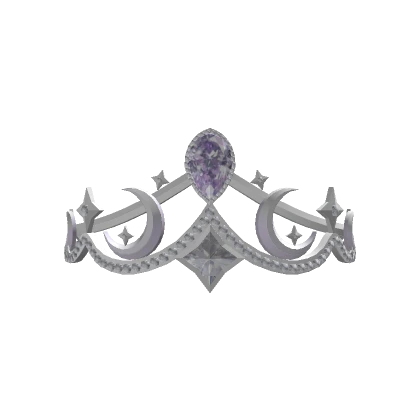 Moonlight Purple Diamond Tiara