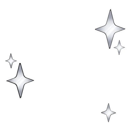 ⭐Cartoony Silver Stars Anime Filter ⭐