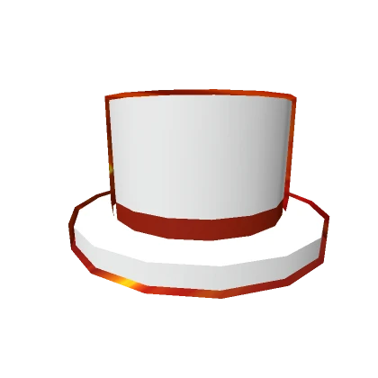 White Lava Top Hat