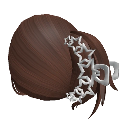 Y2K Star Claw Updo (Brown)