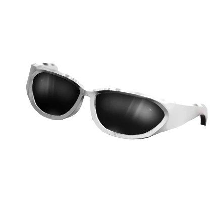 Raised White Sleek Trendy Shades