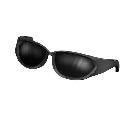 Raised Black Trendy Sleek Shades