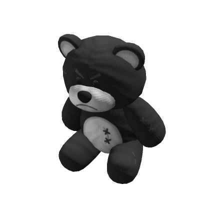 🐻 Evil Black Bear Plushie