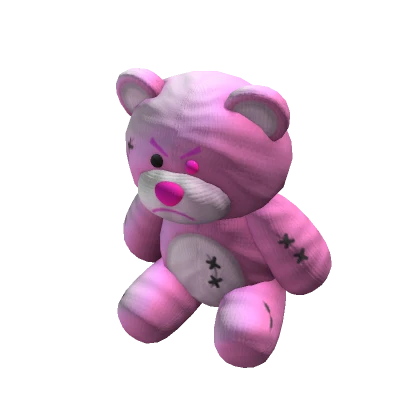 🐻 Evil Pink Bear Plushie