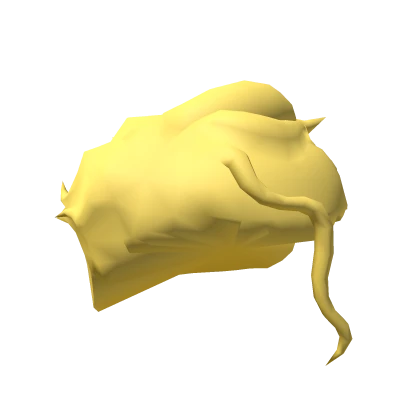 Yellow Anime Hairstyle