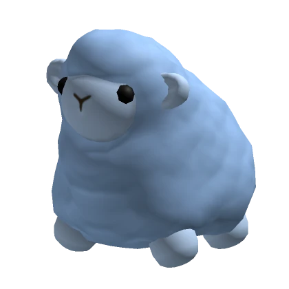 Light Blue Sheep Plushie