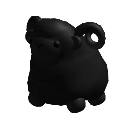 Black Goat Plushie