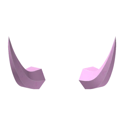 Pink Demon Horns