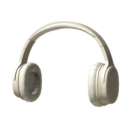 Beige Headphones