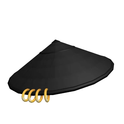 Gold Ringed Samurai Hat