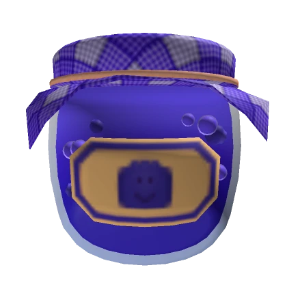 Blueberry Jam Jar Head