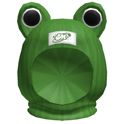 Y2K Frog Balaclava Hood