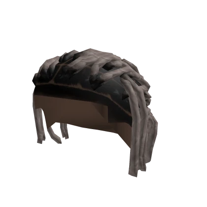 Silver Ponytail Locs 