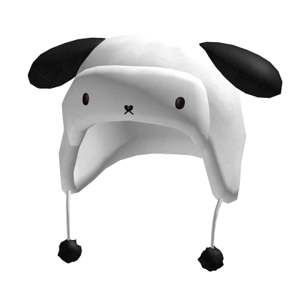 Black And White Dog Ushanka