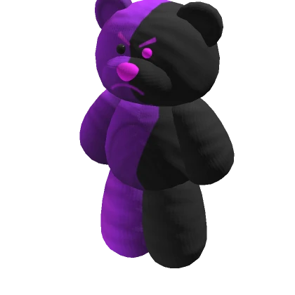 🐻 Evil Purple and Black Bear Bodysuit