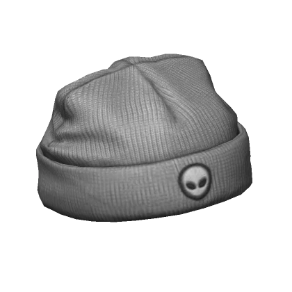 Brim Beanie Alien Grey