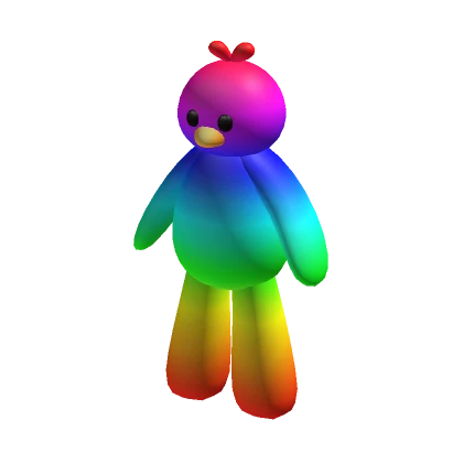 Giant Rainbow Baby Chick Suit