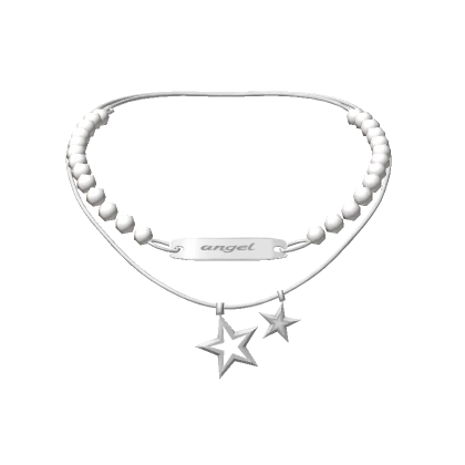 Star Layered Bead Necklace