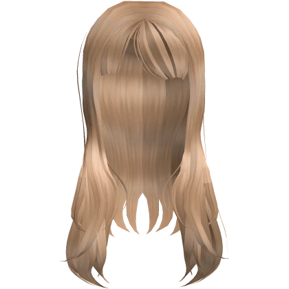 Wavy anime hair - Blonde