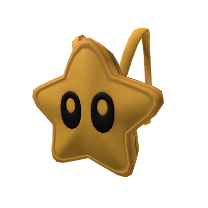 Cute Yellow Star Backpack