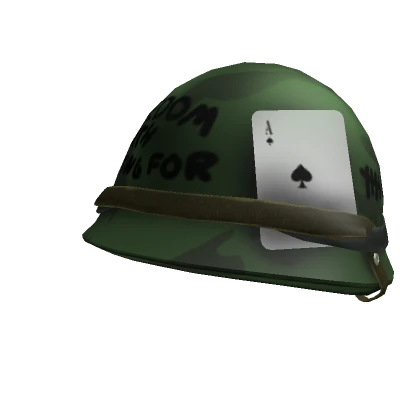 Master Sergeant False's Helmet