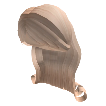 Plastic Classic Barb Doll Hair (Blonde)