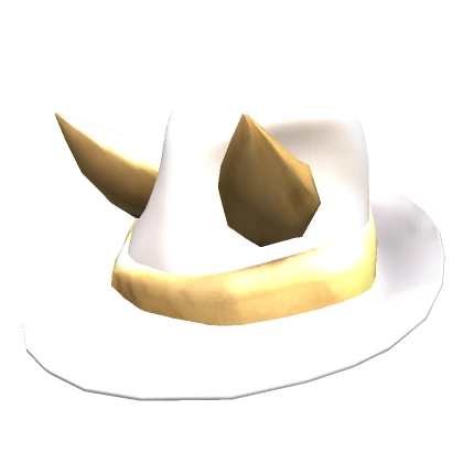 Gold Devil Hat