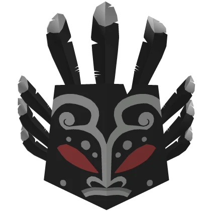 Black Tiki Mask