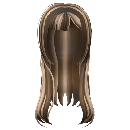 Blonde w/ Brunette Highlights Gyaru Hair