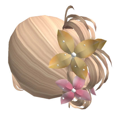 Sunlit Claw Clipped Updo (Blonde)