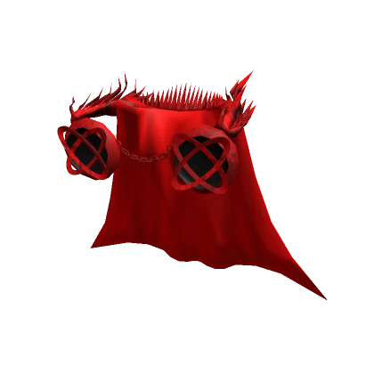 Red Vampire Lord Cape