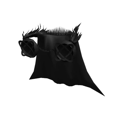 Black Vampire Lord Cape