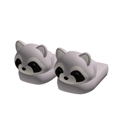 Raccoon Slippers