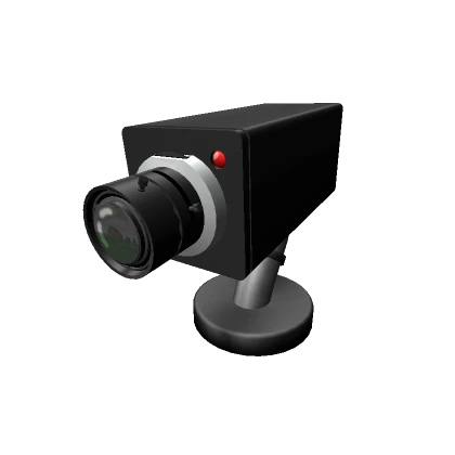 Black Security Camera