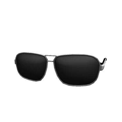 Dark Aviator polarized sunglasses