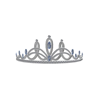 Beauty Blue Diamond Tiara