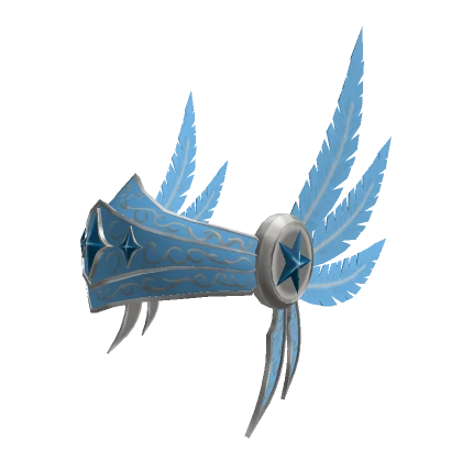 Royal Ice Feathered Helm