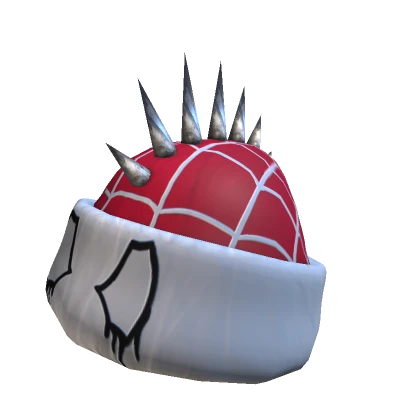 Santa Punk Spider Hat