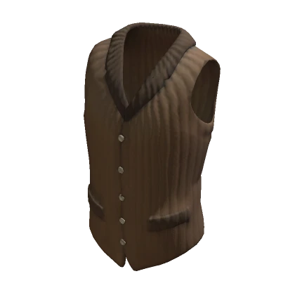 Brown Suit Vest