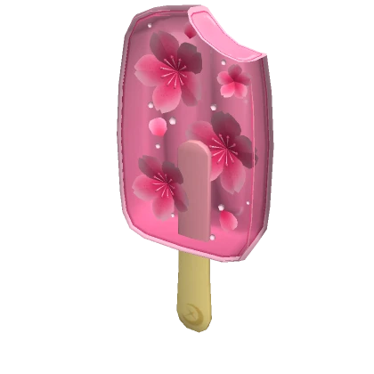 Cherry Blossom Popsicle