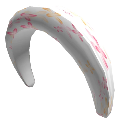 Sunkissed Petal Headband (White)