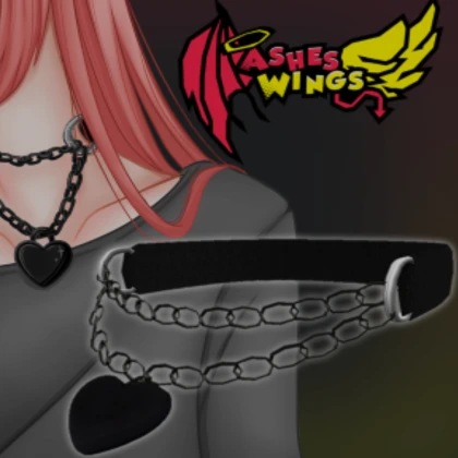 1.0 Black Heart Choker